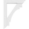 Ekena Millwork Standard Merced Architectural Grade PVC Bracket with Traditional Ends, 3"W x 24"D x 32"H BKTP03X24X32MRC01 - alternate 4
